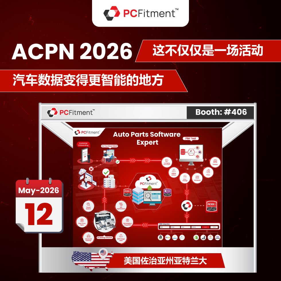 PCFitment ACPN 2026 展位：汽车适配数据解决方案